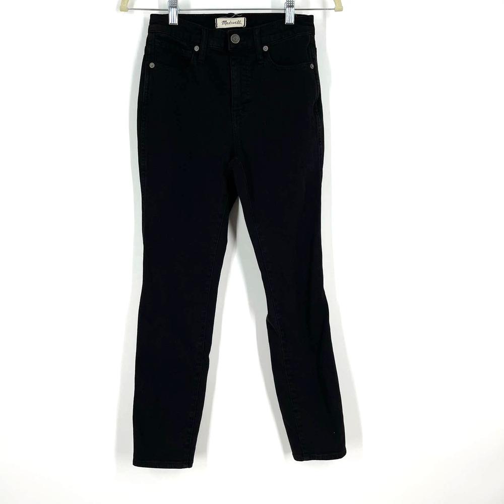 Madewell 10” High Rise Skinny Jeans Women’s Size 24 Black